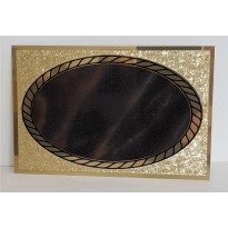 Aluminium plaque cm 13x8,5