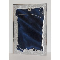 cod. P.TA15.01 - Targa alluminio cm 15X10