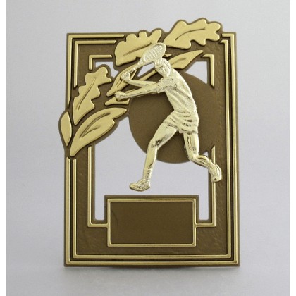 cod. P.TA16.01 - Targa con piede cm 16