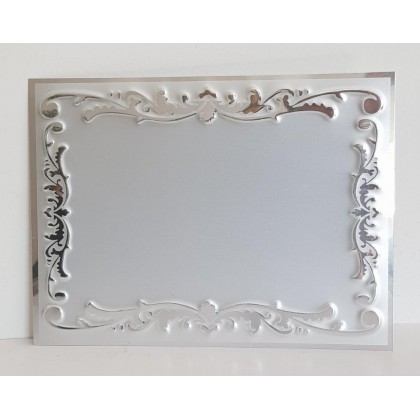 cod. P.TA16.08 - Targa alluminio cm 16X12