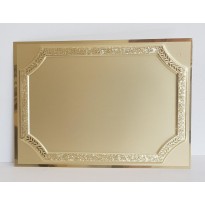 Targa alluminio cm 16X12