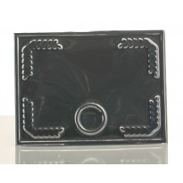 cod. P.TA16.26 - Targa alluminio 16x12