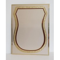 Plate aluminium cm18x13