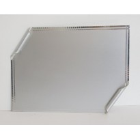 Plate aluminium cm18x13