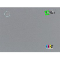 Targa alluminio cm 18x13 subli