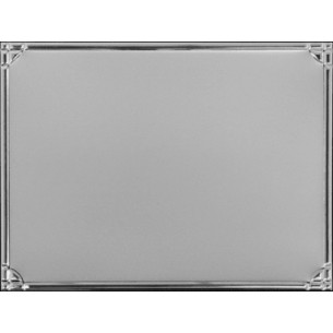 cod. P.TA19.453S - Targa alluminio cm 16x12