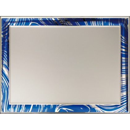 cod. P.TA19.603SB - Targa alluminio cm 16x12