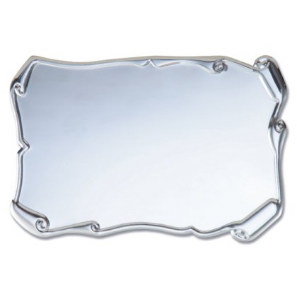 cod. P.TA19.643 - Targa alluminio 15x10