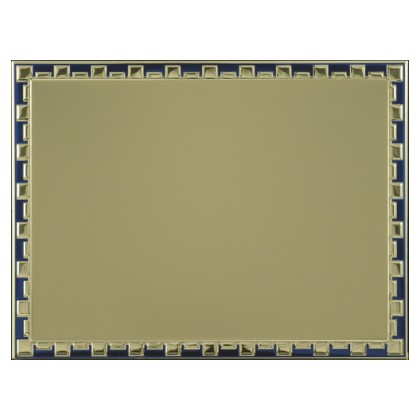 cod. P.TA19.653G - Targa alluminio cm 16x12