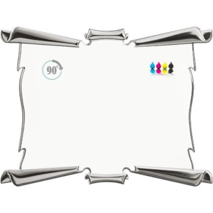 cod. P.TA19.702W - Targa alluminio cm 20x15