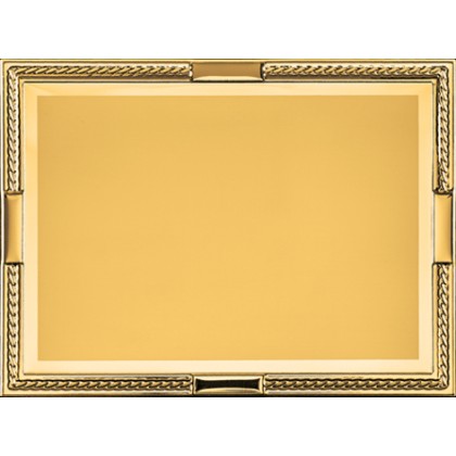 cod. P.TA19.743G - Targa alluminio cm 16x12