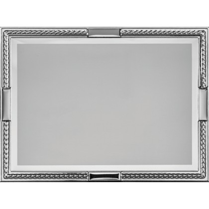 cod. P.TA19.743S - Targa alluminio cm 16x12