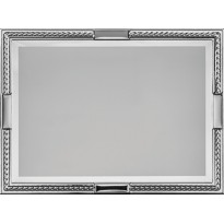 cod. P.TA19.743S - Targa alluminio cm 16x12