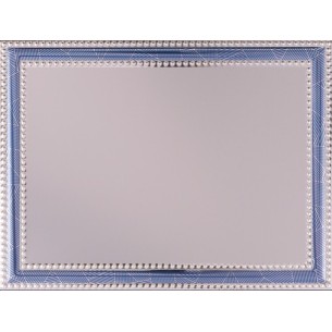 cod. P.TA19.843S - Targa alluminio cm 16x12