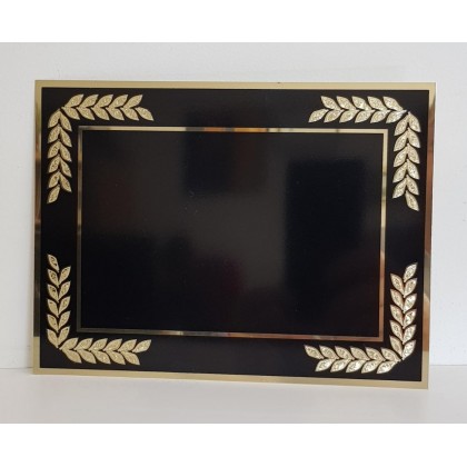 cod. P.TA20.27 - Targa alluminio cm 20X15