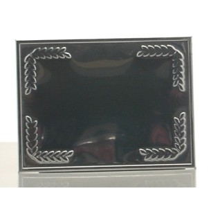 cod. P.TA20.28 - Targa alluminio 20x15