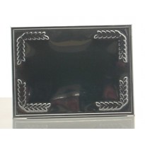 cod. P.TA20.28 - Targa alluminio 20x15