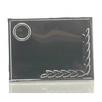 cod. P.TA20.29 - Targa alluminio 20x15