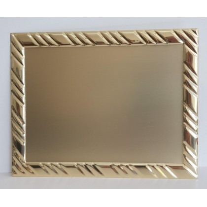 cod. P.TA23.08 - Targa alluminio cm 23X18