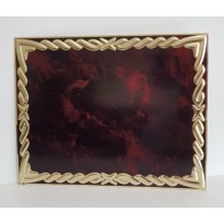 Targa alluminio cm 23X18