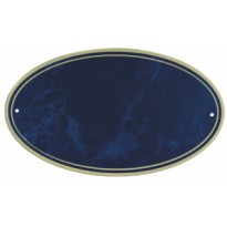 Plate aluminium blu arg. 14,5x8,5