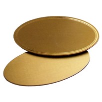 Targa ottone ovale 34x20