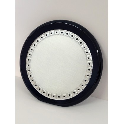 cod. P.TAL22.01 - Targa legno rotonda cm 22x21