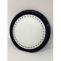 Targa legno rotonda cm 22x21