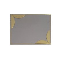 cod. P.TAQ13.05 - Targa brass mirror cm 13x10