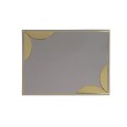 cod. P.TAQ13.05 - Targa brass mirror cm 13x10