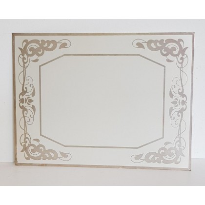 cod. P.TAQ16.03 - Targa silver cm 16X12