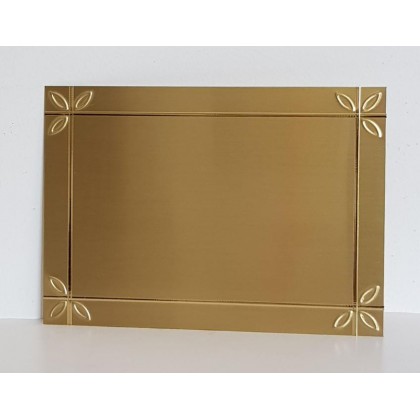 cod. P.TAQ17.01 - Targa silver cm 17X12