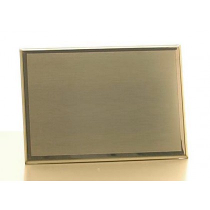 cod. P.TAQ17.05 - Targa ottone 17x12