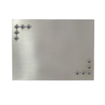 Targa silver diamond cm 18x14