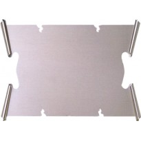 Plate silver cm 22x15