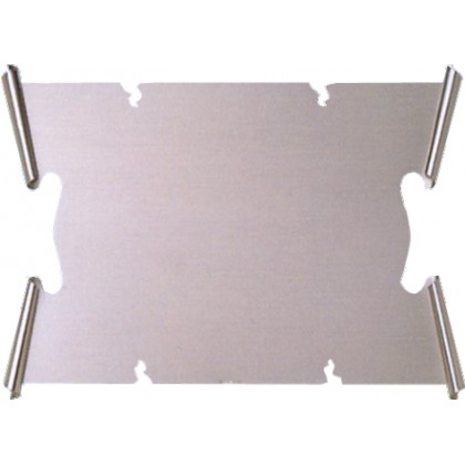 cod. P.TAQ20.022 - Targa silver cm 19x13