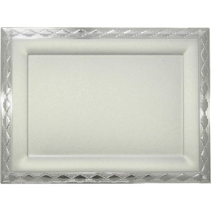 cod. P.TAQ20.576 - Targa silver cm 19