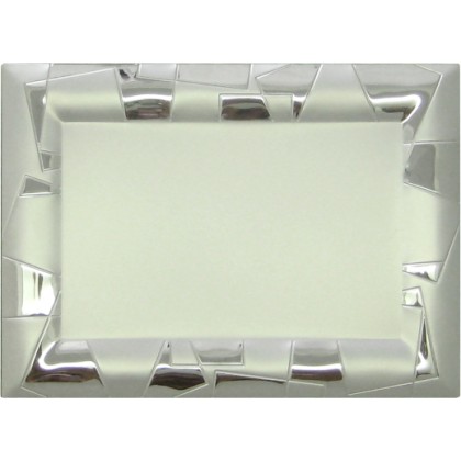 cod. P.TAQ20.602 - Targa silver cm 19