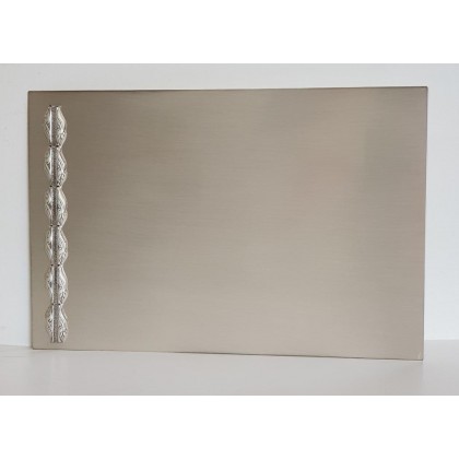 cod. P.TAQ24.01 - Targa silver cm 24X16
