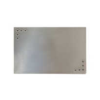 cod. P.TAQ25.01 - Targa silver diamond cm 25x16