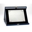 cod. P.TAS.26S05 - Targa silver e astuccio cm 26x21