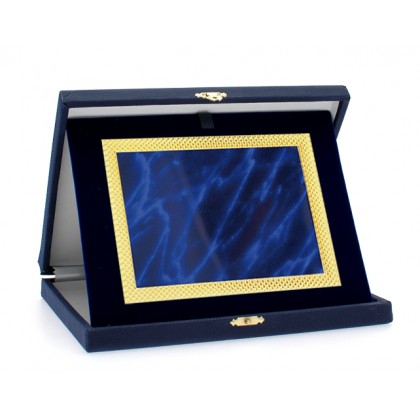 cod. P.TAS23.34 - Targa e astuccio cm 23x19