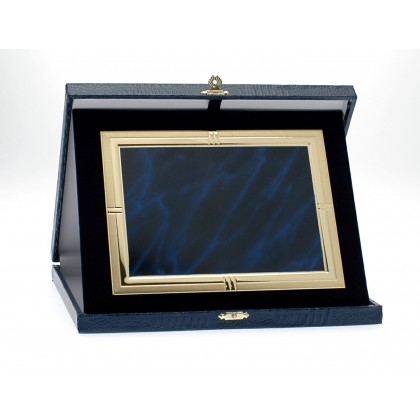 cod. P.TAS26.06 - Targa e astuccio cm 26x21