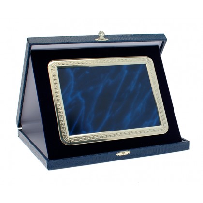 cod. P.TAS31.13 - Targa e astuccio cm 31x26