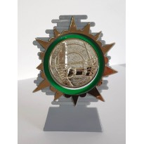 cod. P.TIA01 - Trofeo tiro con l'arco cm 14