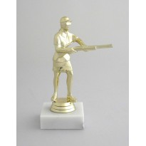 cod. P.TIF01 - Trofeo Tiro fucile F. cm 15