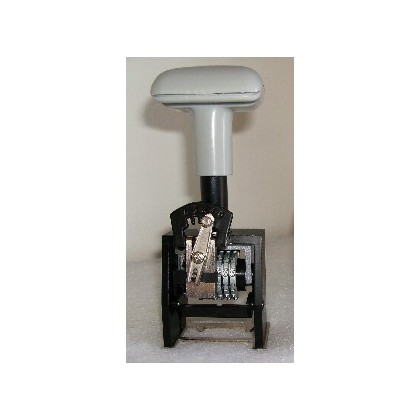 cod. P.TIM02 - Timbro numeratore aut. piastra 54x32