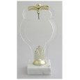 cod. P.TR06S - Trofeo portamedaglia cm 18