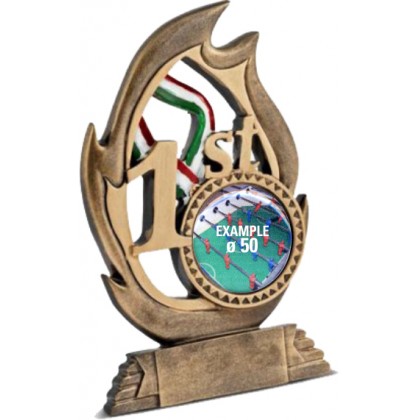 cod. P.TR18.385 - Trofeo numero 1 cm 18
