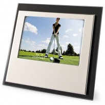 Trofeo targa cristallo e metallo cm 18x21